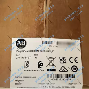 New Allen Bradley 2711R-T10T PanelView 800 10.4 in HMI Terminal Same day send - Picture 1 of 5