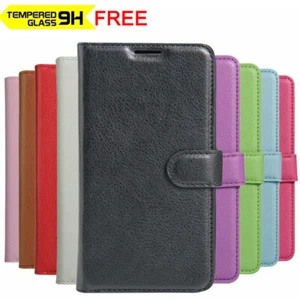 For Oppo A5x A5 Pro 5G A80 A60 A18 A96 A78 A58 A38 A74 Leather Wallet Flip Case - Picture 1 of 12
