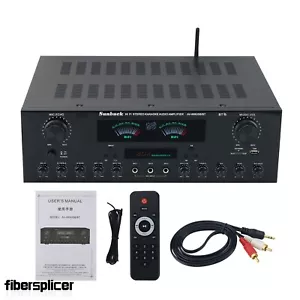 AV-999BT 7 Channel Bluetooth Amplifier Hifi Stereo Audio Amp 1000W Peak Power - Picture 1 of 7