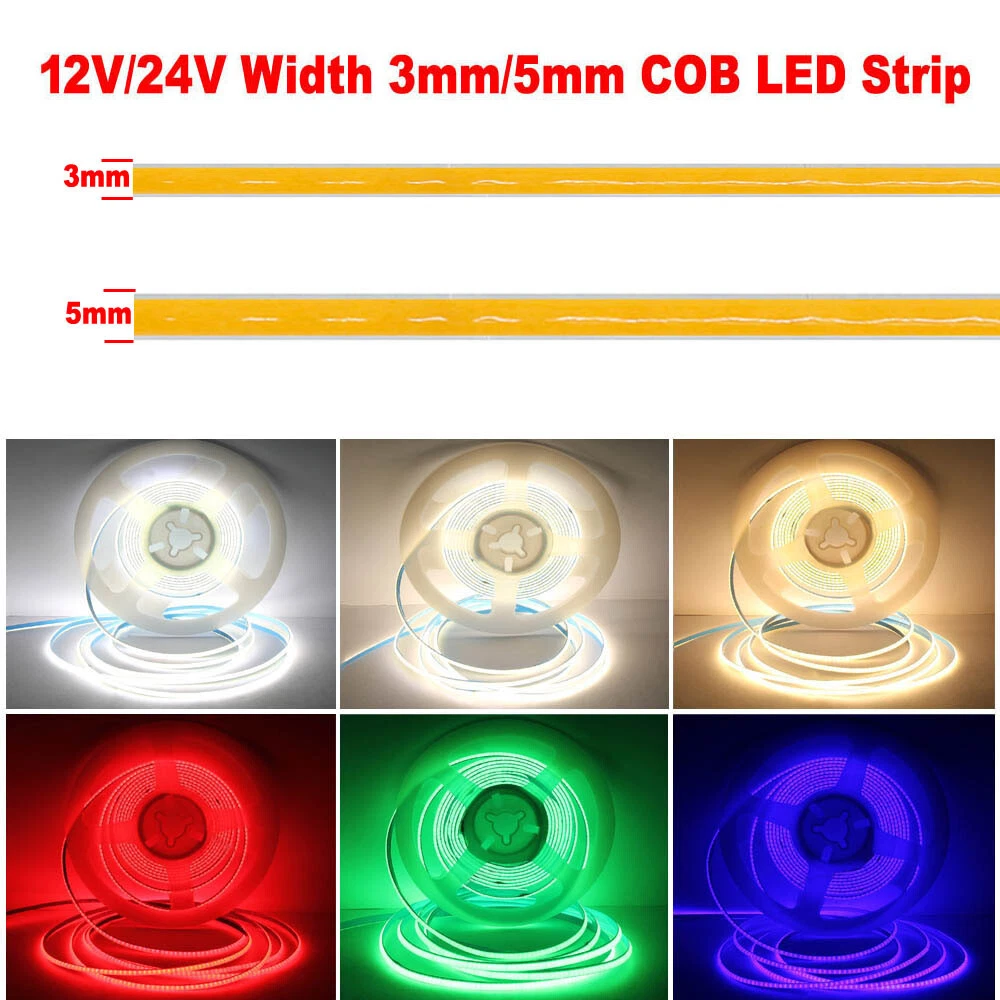 Rouleau De Bande LED Verte Souple 5 Mètres - Réf. 811#, Neuf Sous Emballage