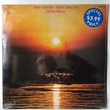 GARY BURTON Hotel Hello SEALED nm STEVE SWALLOW orig ECM/POLYDOR 1055 us 1975