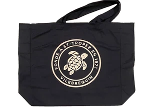 New Vilebrequin France Swimwear Cotton Canvas Tote Bag with Straps - Picture 1 of 8