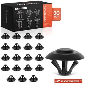 A-Premium 20 piezas clips de retención de aislamiento de capó de nailon de 14 mm para Mercedes-Benz C230 - Imagen 1 de 10