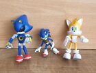 Sonic The Hedgehog 4” Bendable Action Figure + Tails + Shades Sonic - Sega 