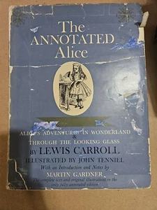1st ed HC The Annotated Alice Wonderland Looking Glass By Lewis Carroll HC - Picture 1 of 4