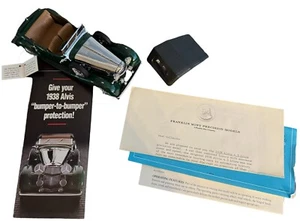 Franklin Mint 1938 Alvis 4.3 Litre Dark Green 1:24 Scale DieCast Car With COA - Picture 1 of 13