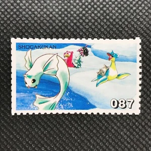 Dewgong Lapras Pokemon Stamp Card Giappone Pocket Monster NINTENDO SHOGAKUKAN F/S - Foto 1 di 5
