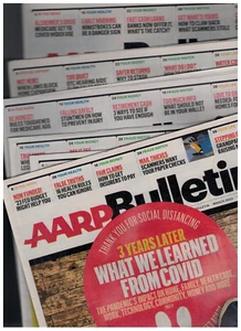 AARP BULLETIN - ACHT AUSGABEN: MÄRZ - SEPT., NOV, DEZ 2023 - RUHESTAND, COVID - Bild 1 von 11