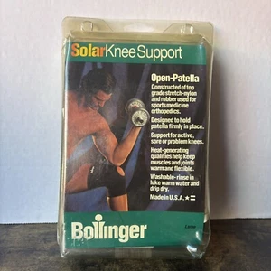 Vintage Bollinger Solar Knee Support Size Large Made In USA New In Box - Picture 1 of 8