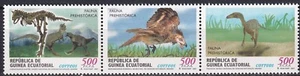 Guinea Ecuatorial 2002 Edifil 284/86 Fauna Prehistórica Dinosaurios MNH VF - Imagen 1 de 1