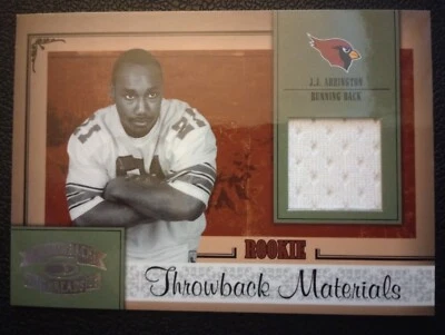 2005 Donruss Threads JJ Arrington JERSEY Cardinals - Image 1 of 2