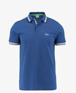 Hugo Boss neu blau PEPPO Paddy Golf PRO Herren Poloshirt Größe XL UVP £ 125 - Bild 1 von 11
