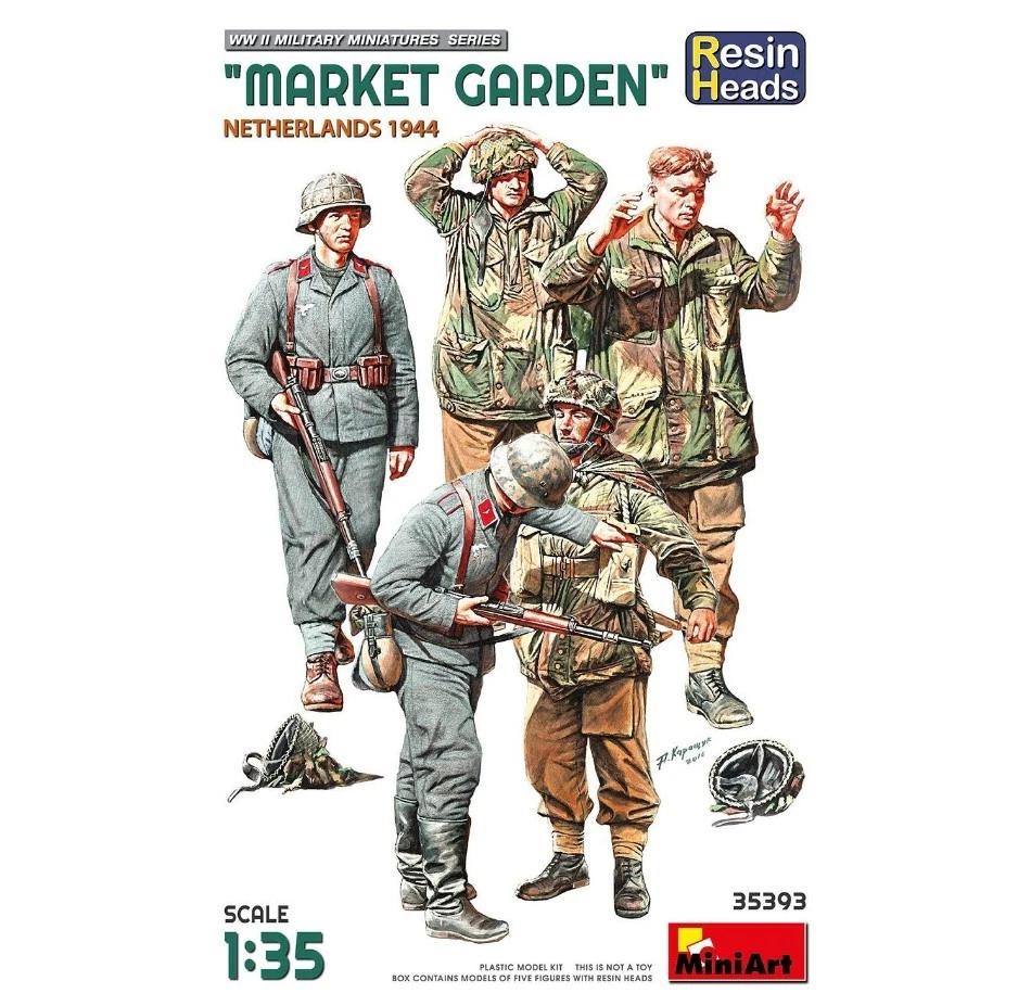 MARKET GARDEN (NETHERLANDS 1944) RESIN HEADS KIT 1:35 - Immagine 1 di 1