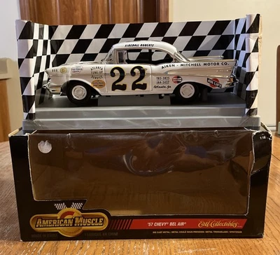 Chevy #22 Fireball Roberts Die Cast American Muscle 57 1999 colección ERTL 1999 de colección Foto 1 de 4