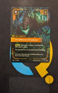 Deadbloom Predator OGN 161/298 Epic Riftbound League of Legends - Imagen 1 de 3