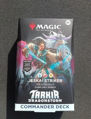 Magic Mazzo Commander -Jeskai Striker- Tarkir Dragonstorm Inglese Sigillato ENG  - Immagine 1 di 4