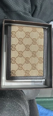 Cartera Gucci Hombre Nueva En Increíble Estado Con Caja Nunca Usada Foto 1 de 4