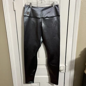 Under Armour Lindsay Vonn Metallic Ski Leggings Medium W2 - Picture 1 of 8
