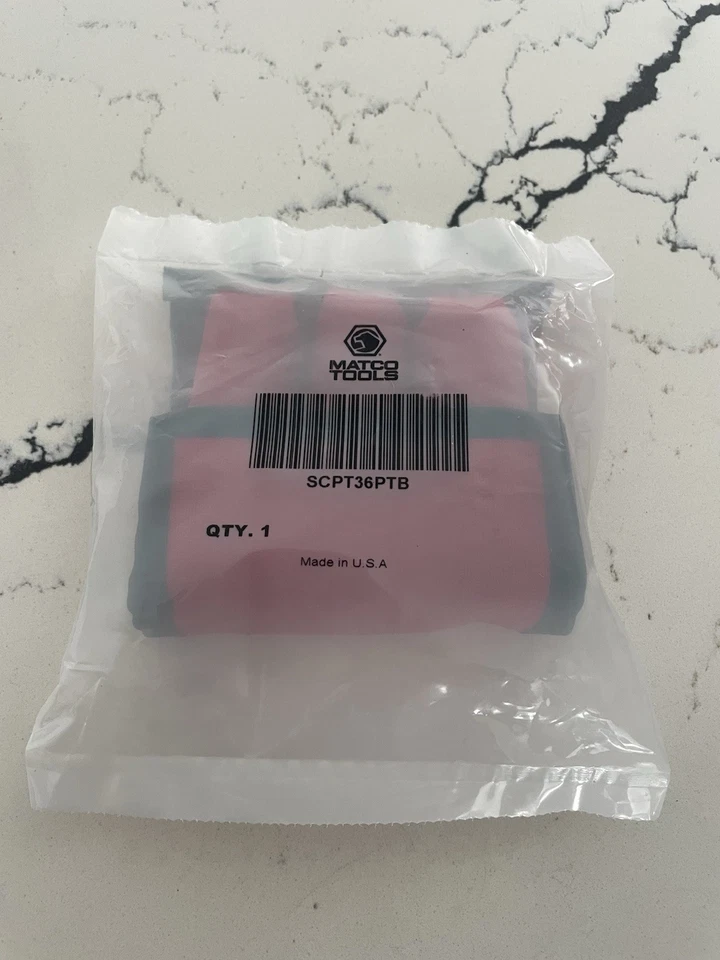 Запечатанный Matco (3) шт.  Комплект из 6-точечных тонких настенных откидных головок 1/2 дюйма в чехле - Изображение 1 из 1