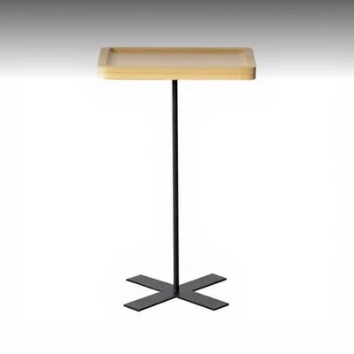 Slim Hardwood Side Table for Sofa or Bed - Image 1 of 4