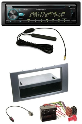 Pioneer CD MP3 AUX DAB USB Autoradio für Ford Focus C-Max Galaxy S-Max 03-07 ant - Bild 1 von 4