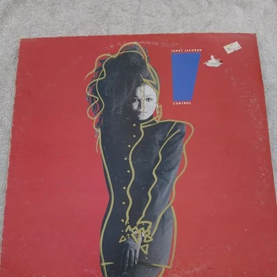JANET JACKSON - 1986 Vinyl 33rpm LP - CONTROL marks on cover - Image 1 of 4