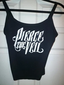 Pierce the Veil crop top pierce the veil Shirt Pierce the veil Tank Glitter - Picture 1 of 3