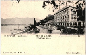 CPA Carte postale Suisse Le Bouveret Lac Léman Hôtel l'Aiglon VM96428 - Picture 1 of 2