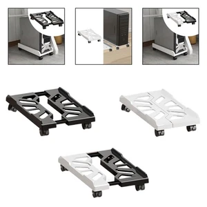 Retractable CPU Stand Computer Tower Stand Sturdy PC Floor Cart with Universal - Picture 1 of 19