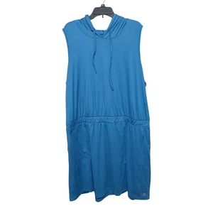 LIVI Lane Bryant Soft Sleeveless Hooded Pocket Dress Women's Plus Size 26/28 4X - Picture 1 of 8