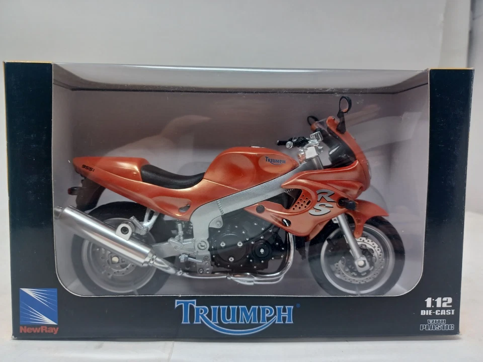 Nuevo Ray Triumph RS en rojo 1:12 diecast  Foto 1 de 4