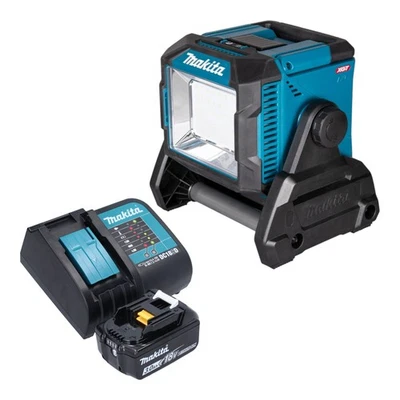 Makita ML 005 G SF1 Baustrahler 18 / 40 V max. 3.600 lm + 1x Akku 3,0 Ah + Lader - Bild 1 von 4