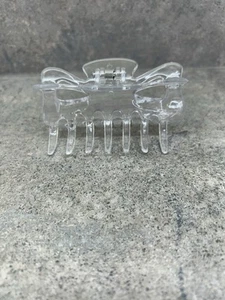 Vintage 1990’s Clear Hair Claw Clip 3.5” - Picture 1 of 5