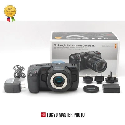 Blackmagic Design Pocket Cinema Camera 4K  【MINT in BOX】  From JAPAN #2687 - Image 1 of 4