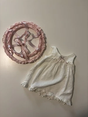 American Girl Doll Addy Cecile Marie Grace Hoop Skirt CRINOLINE CHEMISE Clothes - Image 1 of 4