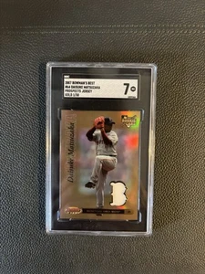 Daisuke Matsuzaka 2007 Bowman's Best #64 Gold 1/50 Rookie Card RC Red Sox - Bild 1 von 2
