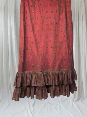 bcbg maxazria Skirt 100% Nylon Mesh Overlay Ruffles Fairycore Y2K SIZE 6 W-26” - Image 1 of 4