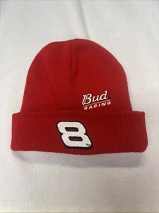 Bud Racing Dale Earnhardt Jr. Nascar Strickmütze Beanie rot - Bild 1 von 2