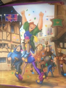 Hunchback Of Notre Dame Street Party Movie Poster NEW Disney - Picture 1 of 9