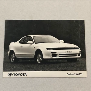 Toyota Celica 2.0 GTi Car Factory Press Photo Photograph Print - Picture 1 of 4