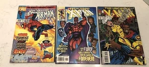 Marvel Comic Book Books Lot of 3 Modern Age X-Men Spider-Man Magnetism - Picture 1 of 14