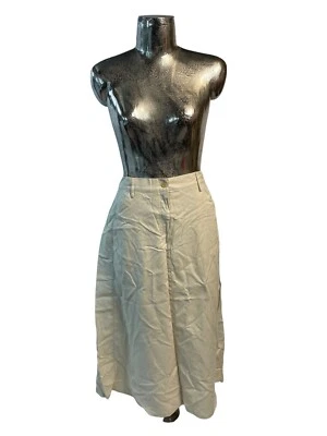 Falda mujer ALICE COLLINS talla XL 18 lino beige bolsillos NUEVA EU46 PRECIO DE VENTA SUGERIDO POR EL FABRICANTE 42 £ Foto 1 de 4