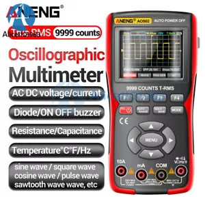 ANENG Digital Multimeter Oscilloscope AC DC Volt Current Transistor Tester 9999 - Picture 1 of 15