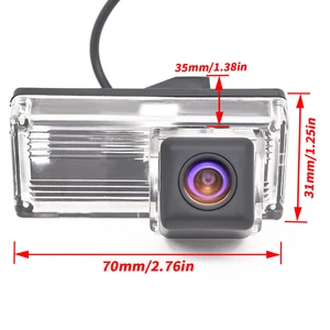 Car Rear View Camera Parking Camera For Toyota Land Cruiser LC100 2.9cm*6.7cm - Picture 1 of 6