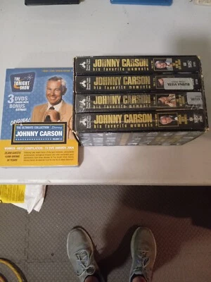 Johnny Carson: His Favorite Moments From the Tonight Show Gift Set (VHS,... - Image 1 of 4