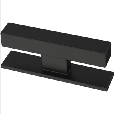 Liberty P43527W-FB 2 3/4" Modern Column Elongated T-Knob Flat Black Finish - Image 1 of 2