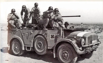 1/72 WW2 German Horch 2cm Flak 30. Painted Resin. Over 3800 models on offer - Image 1 of 2