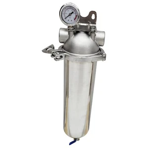 10 ZollL Edelstahl Klemmfilter 3/4"NPT mit 300 Mesh Filterelement - Bild 1 von 24