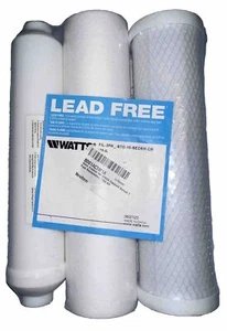 Watts Premier WP560032 Reverse Osmosis 4 Stage Water Filter 3 PIECE Replacement - Picture 1 of 2