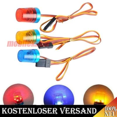 Auto RC LED Warnleuchte Rundumleuchte Rundumlicht Lampe 5 LED Aluhalterung Car - Bild 1 von 4